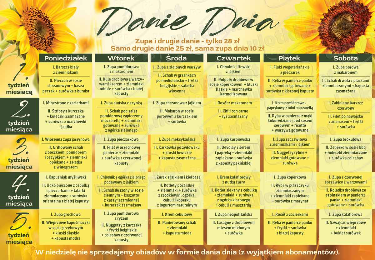danie dnia lipiec